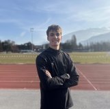 Valentin Imsand, détenteur du record suisse du saut à la perche